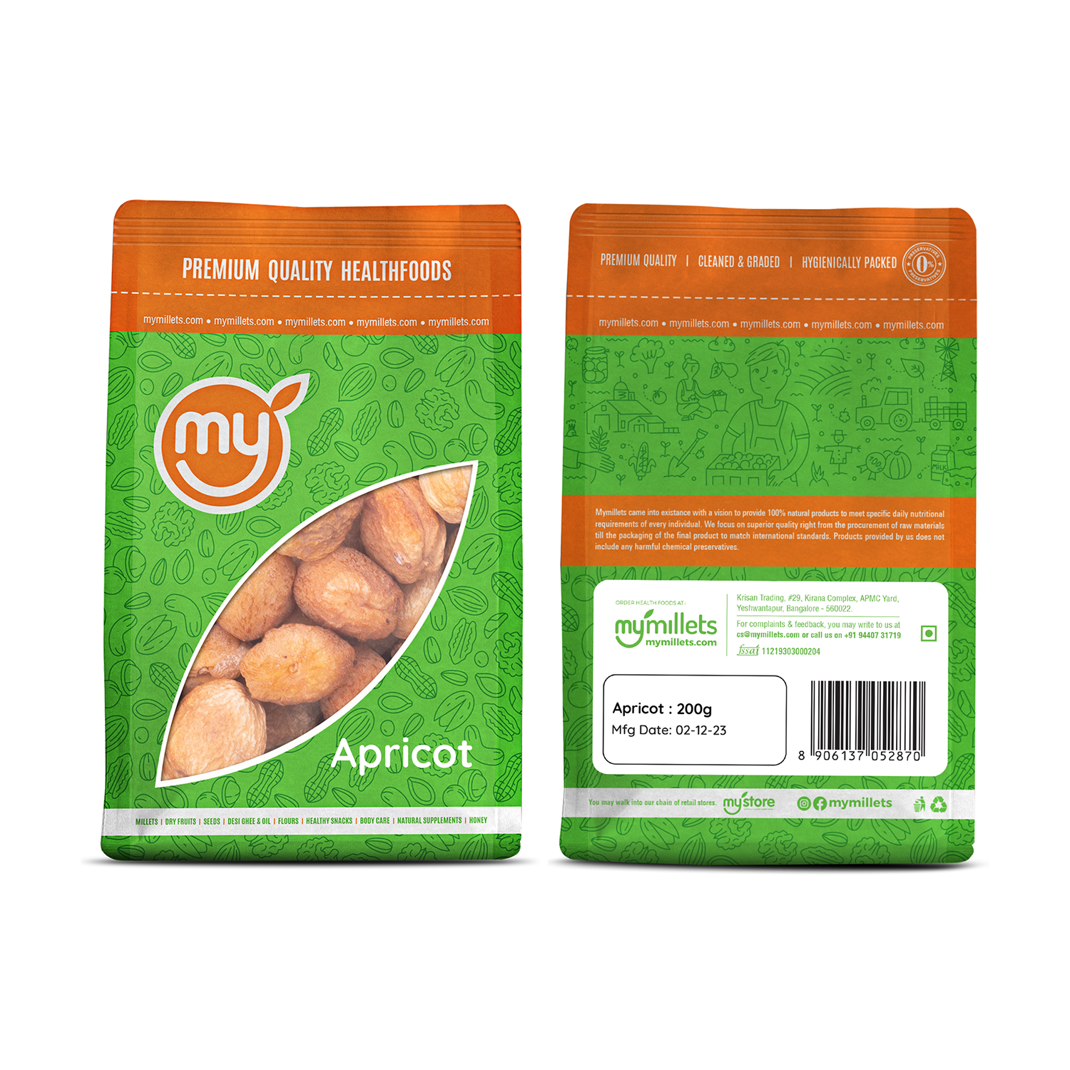 Dried Apricot Turkel | Premium Soft & Naturally Sweet Apricots