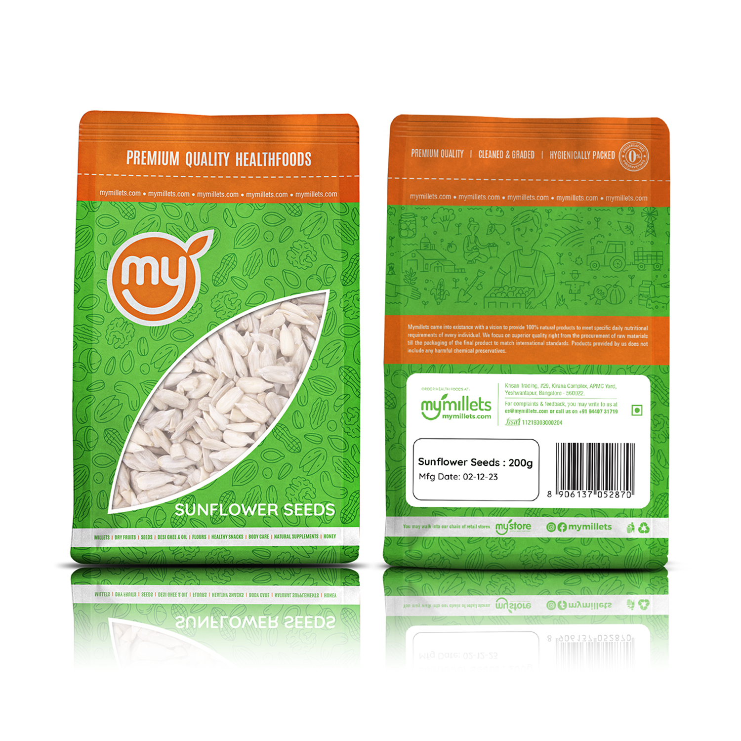 Sunflower Seeds | Vitamin E Rich Healthy Snack Seeds