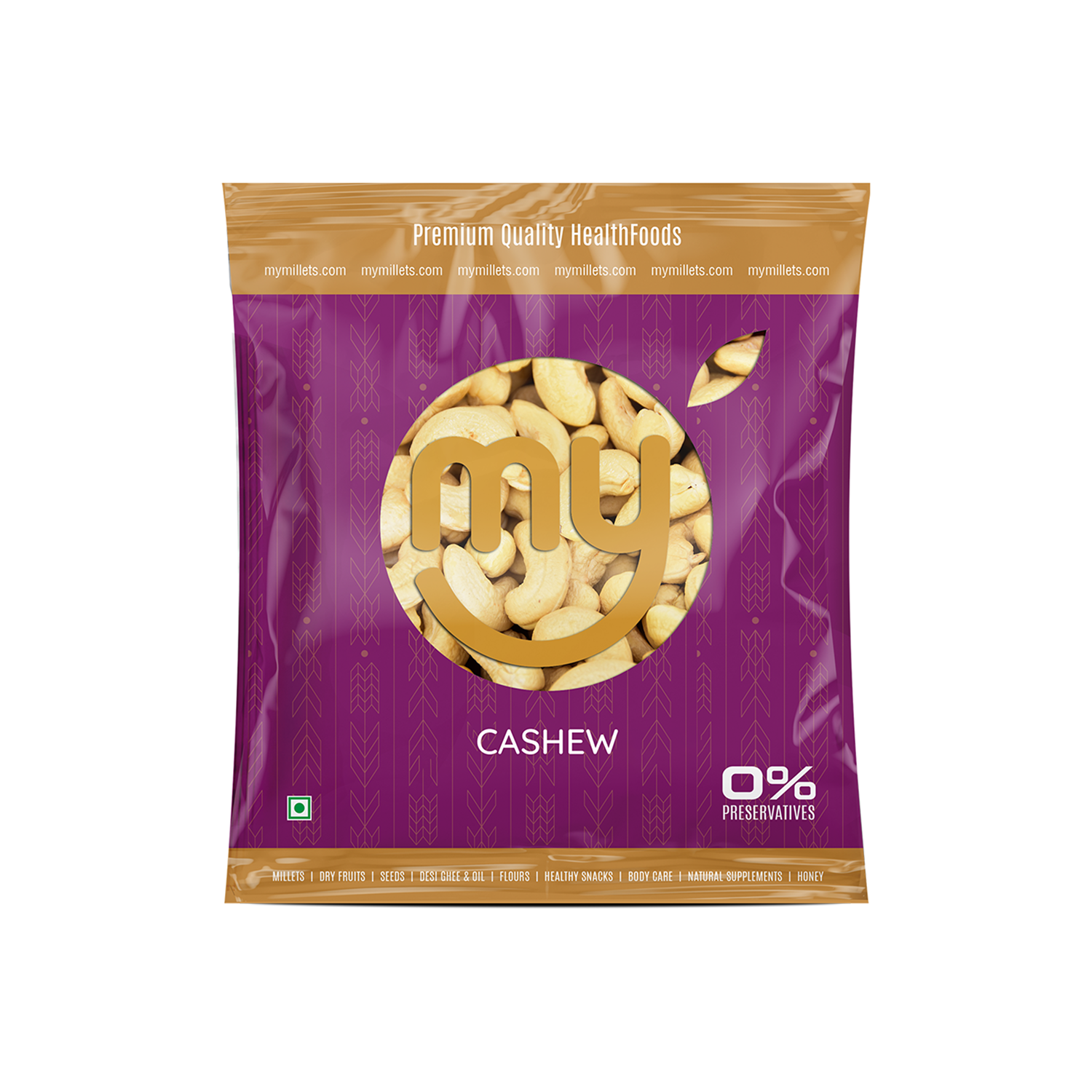 Premium Cashew Nuts - Mix Of W210/W240/W320/W400 | Whole Kaju