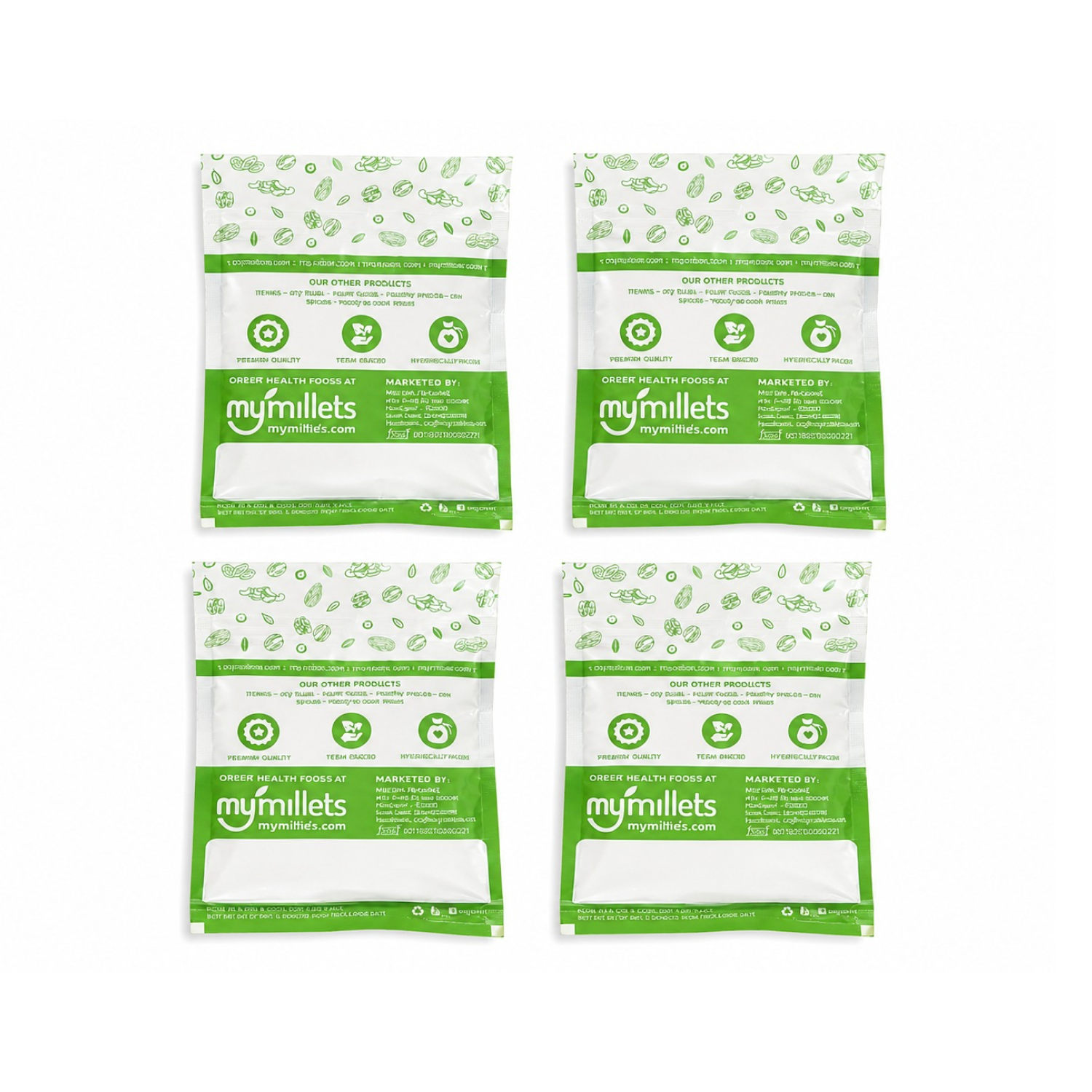 Daily Seeds Mix 400g | Pumpkin, Sunflower, Flax & Chia Seeds Combo