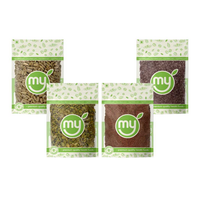 Daily Seeds Mix 400g | Pumpkin, Sunflower, Flax & Chia Seeds Combo