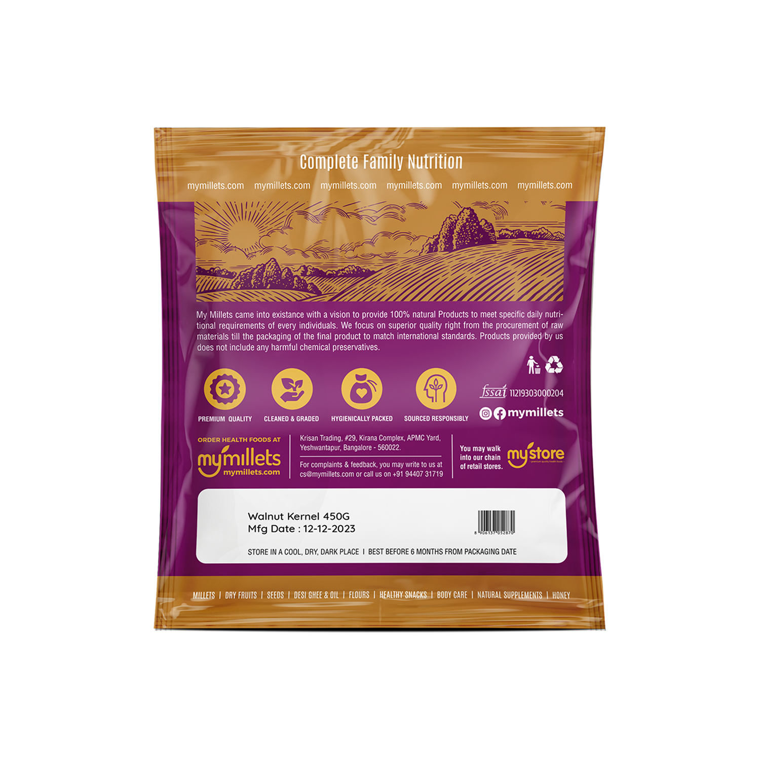 Walnut Kernels | Omega-3 Rich Brain Superfood