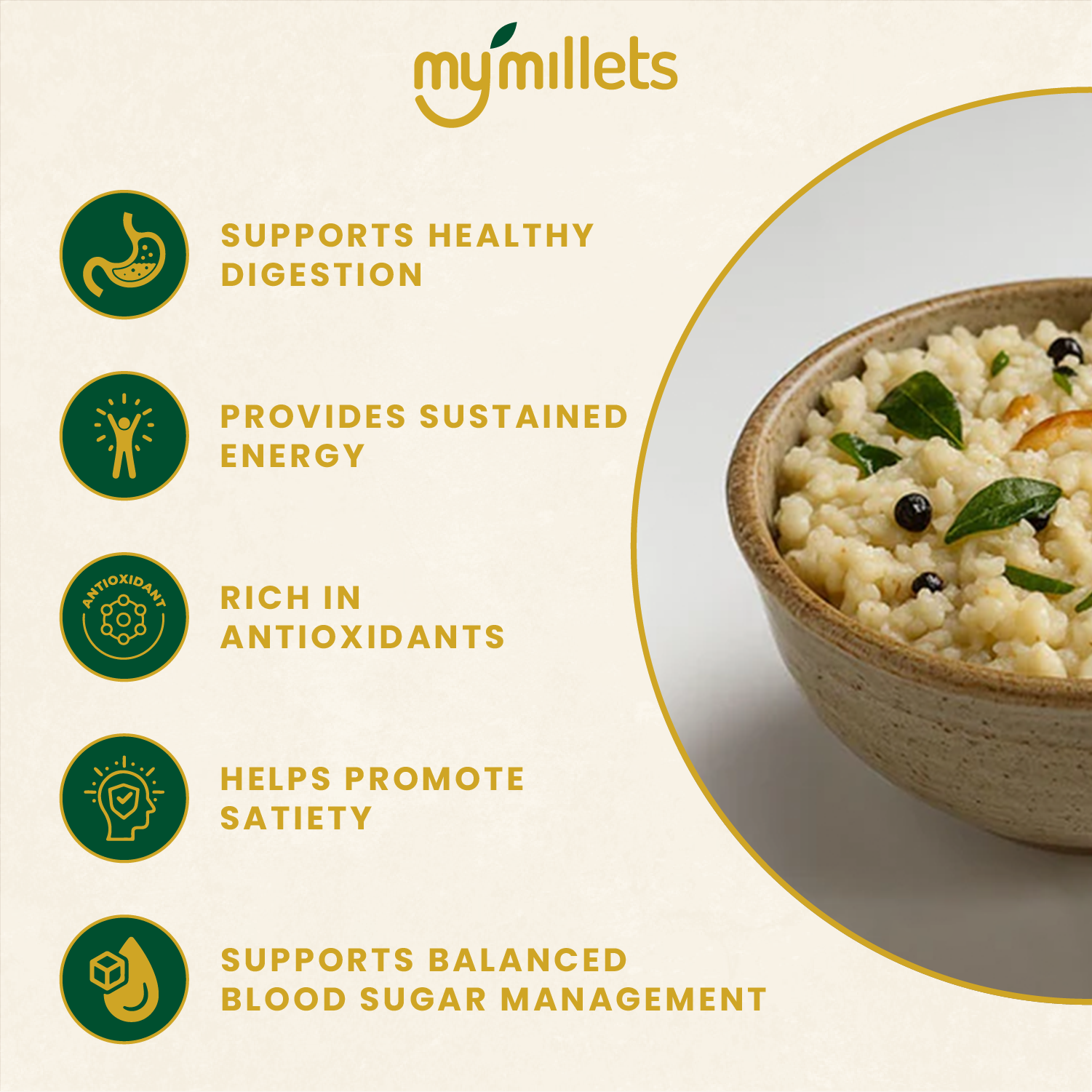 Kodo Millet Unpolished | Arika Millet | Gluten-Free Whole Grain